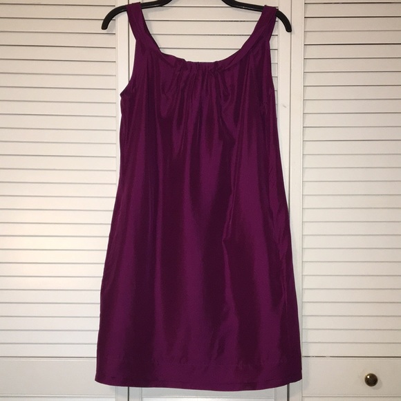 100% Silk - Shift Dress with Pockets - Picture 1 of 8